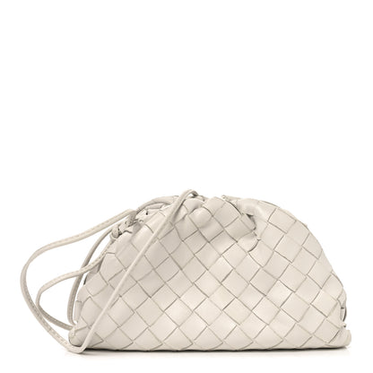 Bottega Veneta Nappa Intrecciato The Mini Pouch Chalk 1 of 11