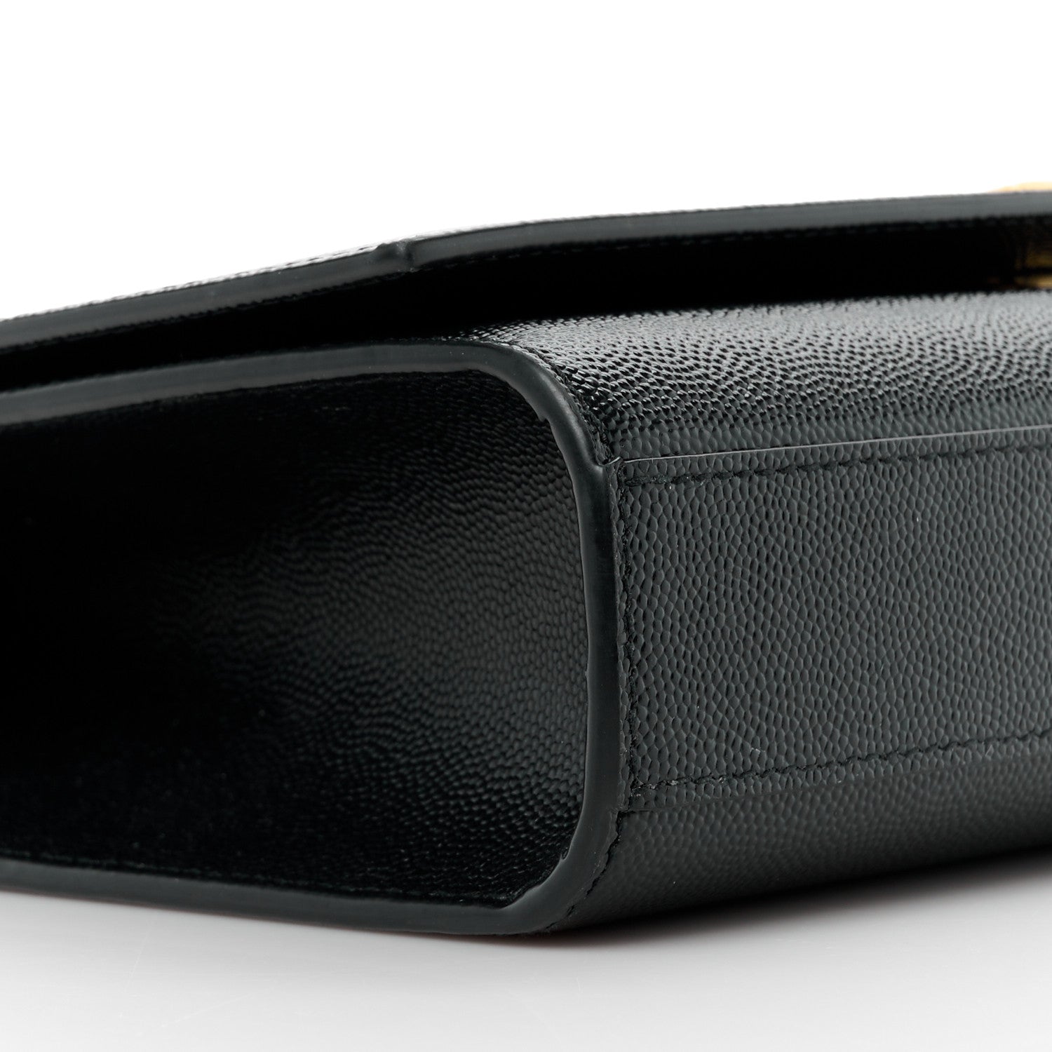 Saint Laurent Grain De Poudre Medium Classic Monogram Kate Satchel Black 10 of 12