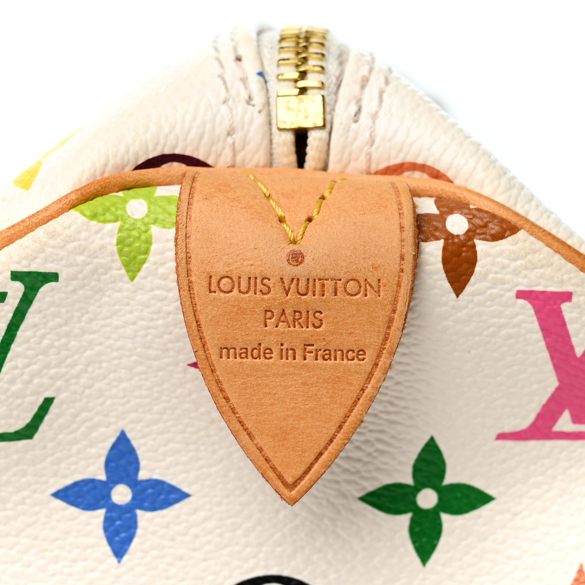 Monogram Multicolor Speedy 30 White