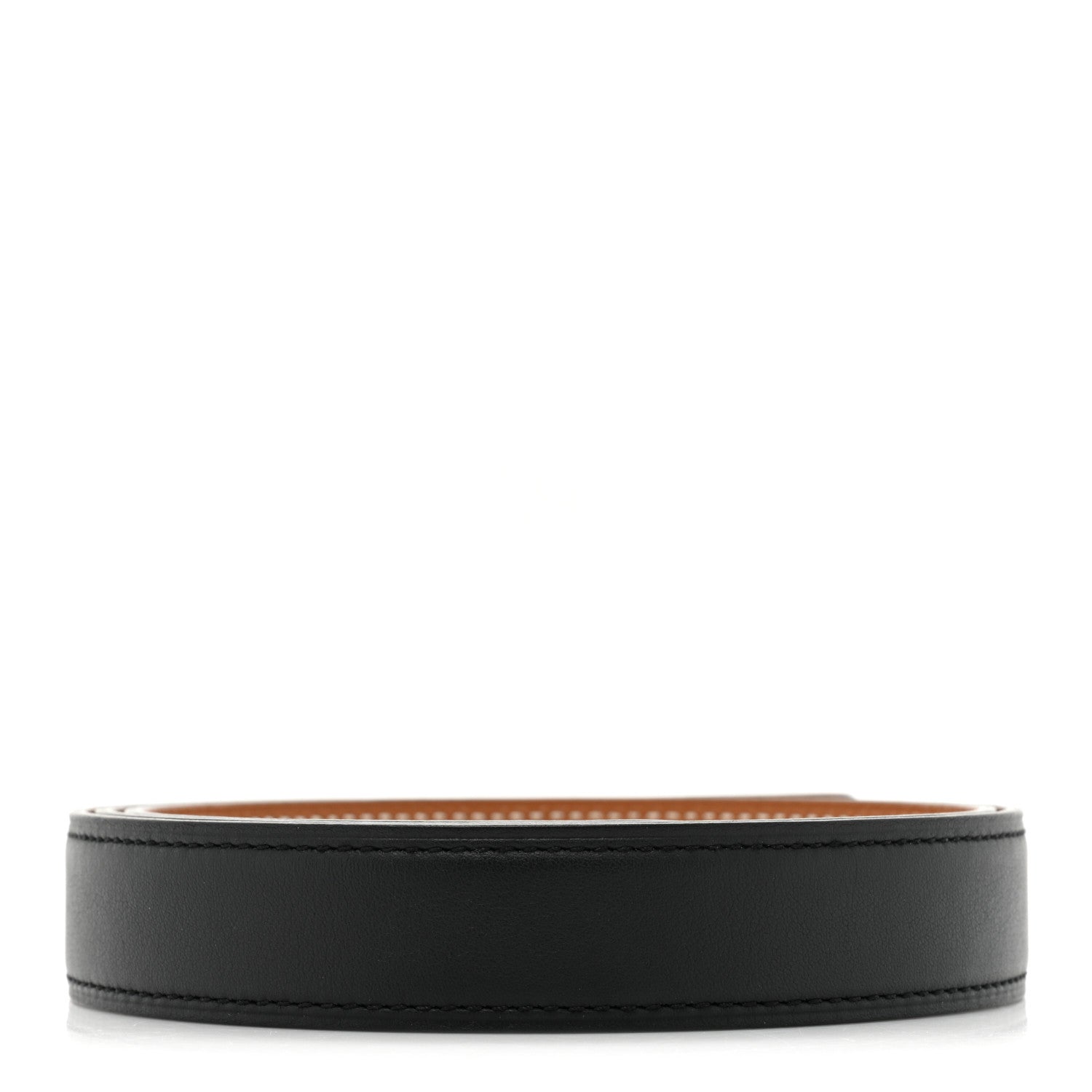 Hermes Swift Epsom 24mm Belt Strap 85 34 Black Gold 2 of 5
