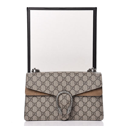 Gucci GG Supreme Monogram Small Dionysus Shoulder Bag Taupe 10 of 10