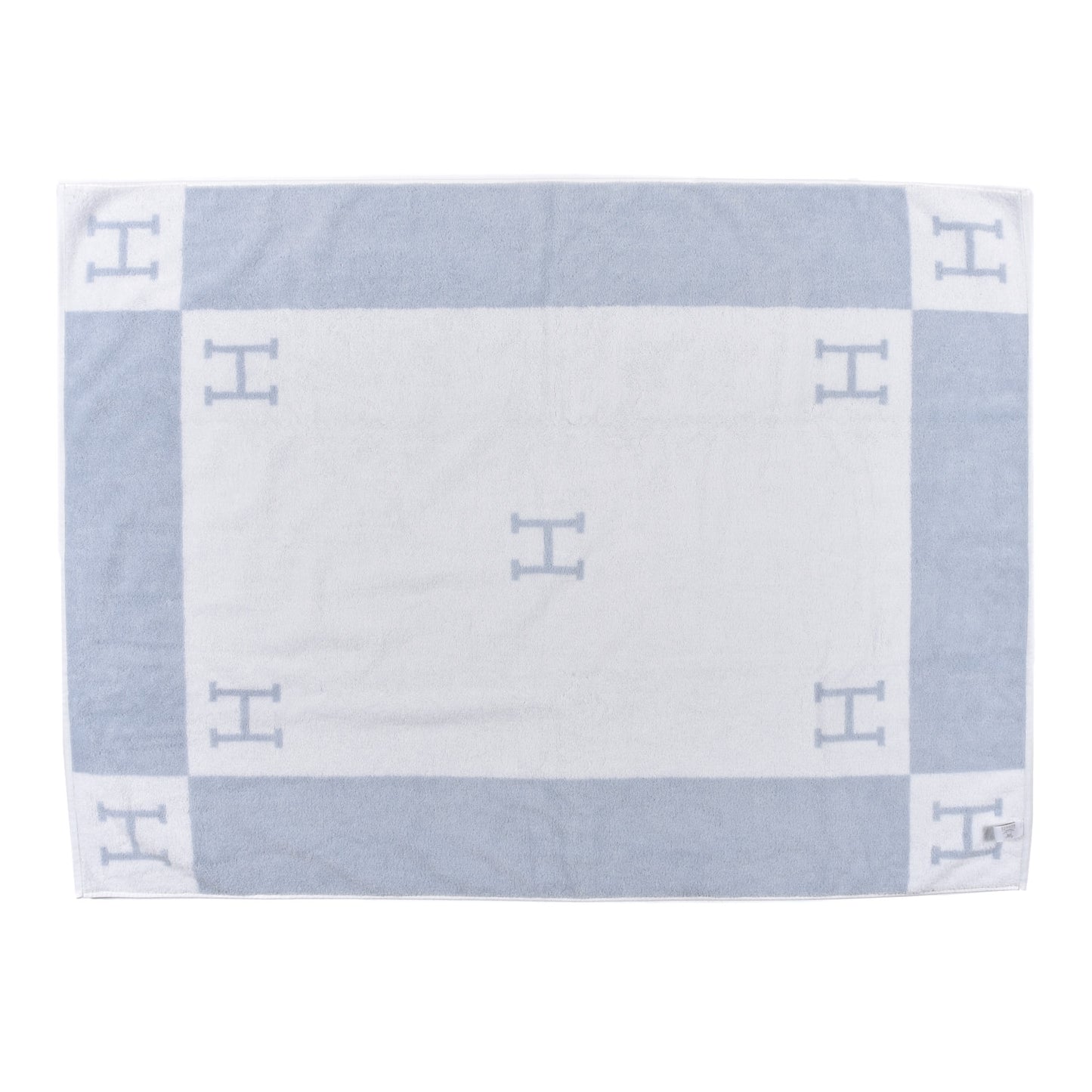 Cotton Avalon Bath Towel Bleu Glacier