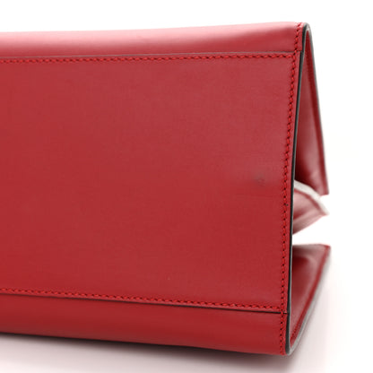 Gucci Nappa Bamboo Web Medium Nymphaea Top Handle Bag Hibiscus Red 11 of 16