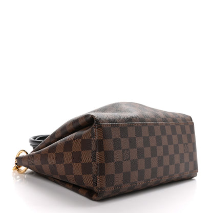 Louis Vuitton Damier Ebene Odeon Tote PM Black 4 of 10