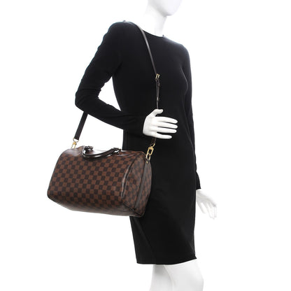 Louis Vuitton Damier Ebene Speedy Bandouliere 30 2 of 11