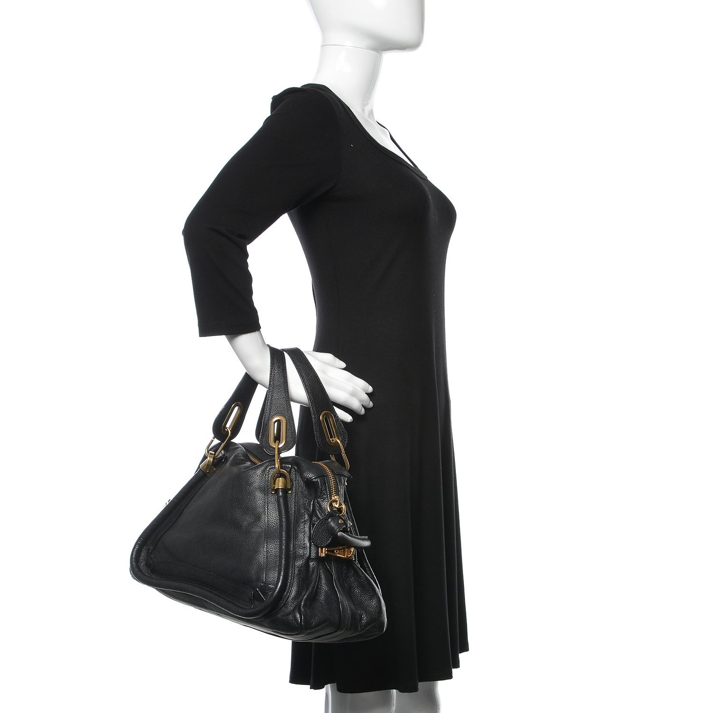 Calfskin Medium Paraty Black