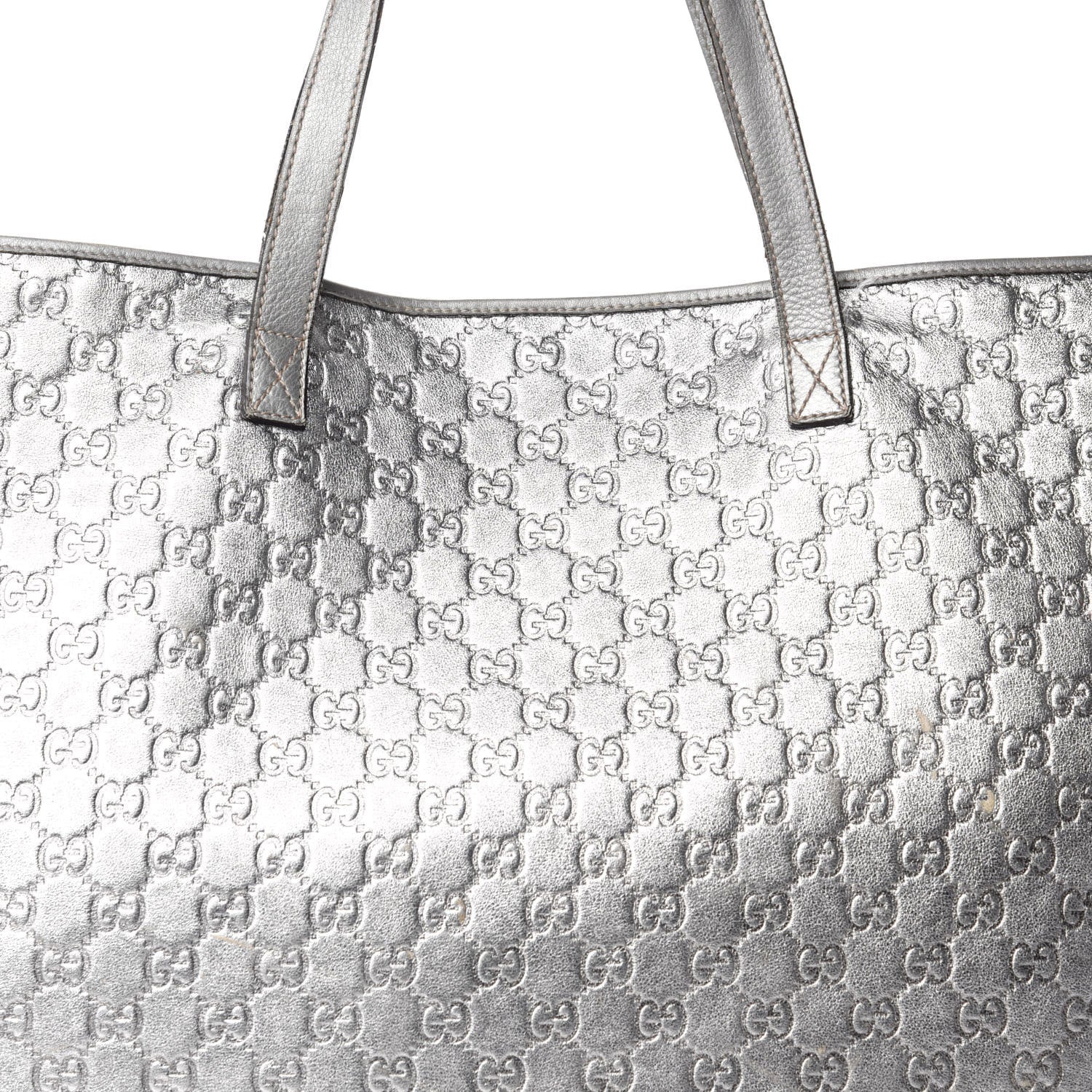 Gucci Guccissima Large Tote Silver 24 of 24