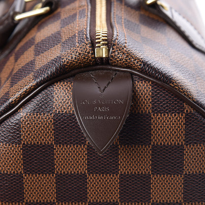 Louis Vuitton Damier Ebene Speedy 30 6 of 13
