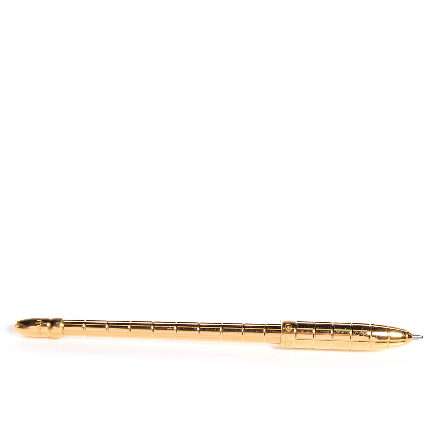 Louis Vuitton Agenda Ballpoint Pen Gold Black Ink 1 of 4