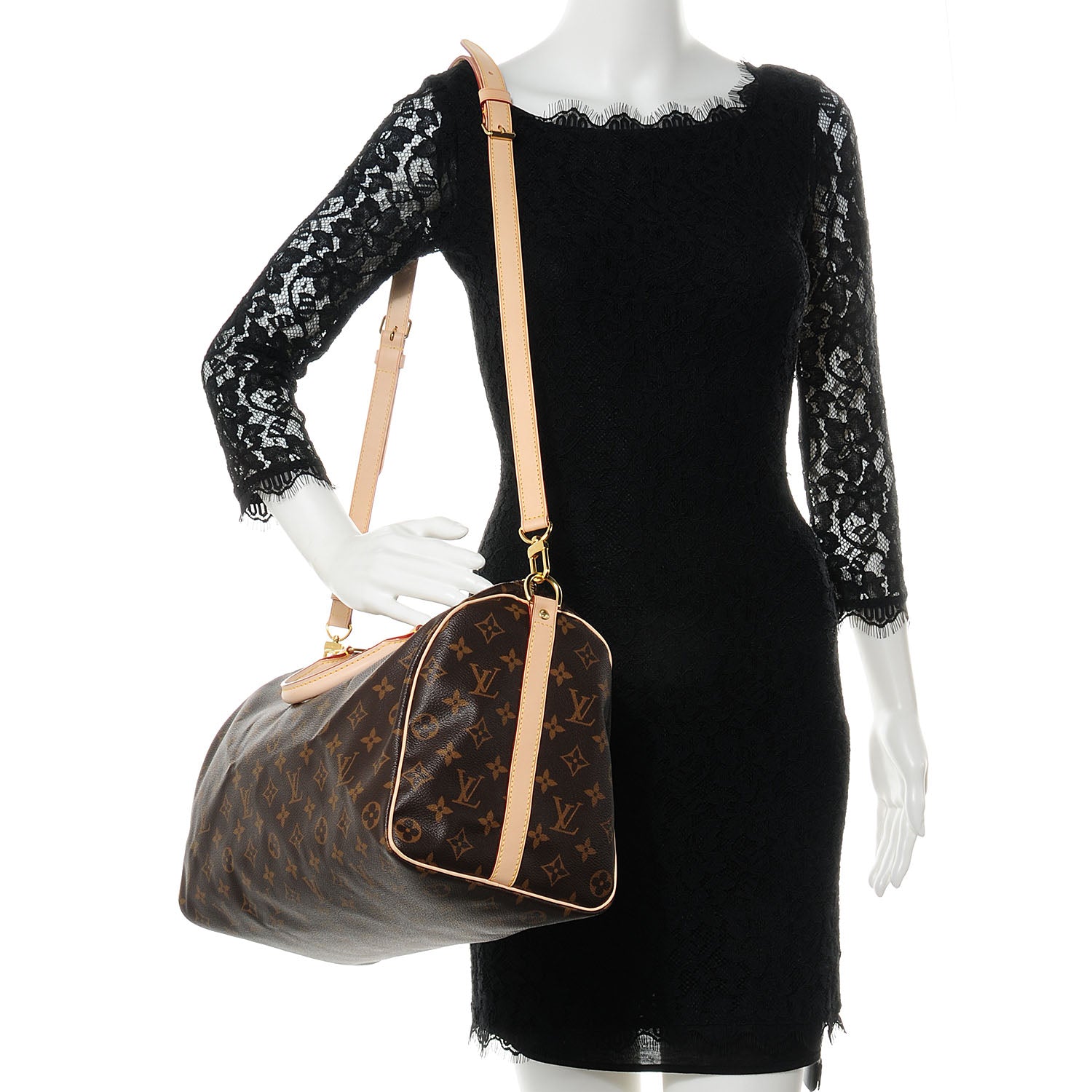 Louis Vuitton Monogram Speedy Bandouliere 35 2 of 8