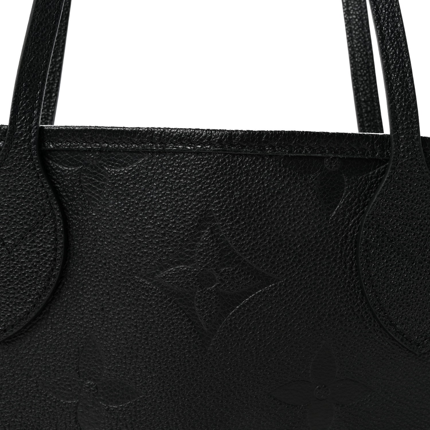 Louis Vuitton Empreinte Monogram Giant Neverfull MM Black 8 of 10