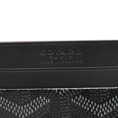 Goyard Goyardine Saint Sulpice Card Holder Jet Black 6 of 6