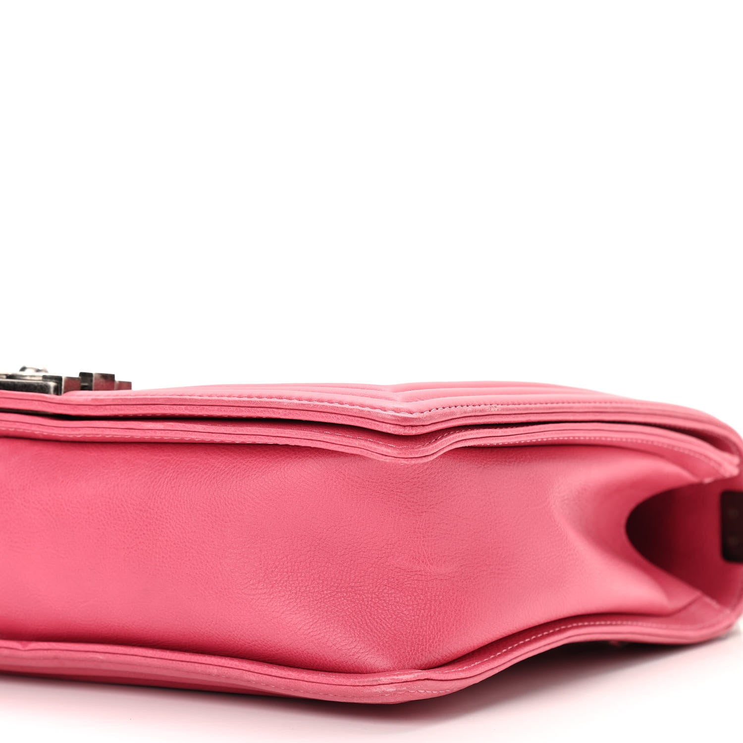 Chanel Calfskin Quilted Large Boy Flap Pink 9 of 10