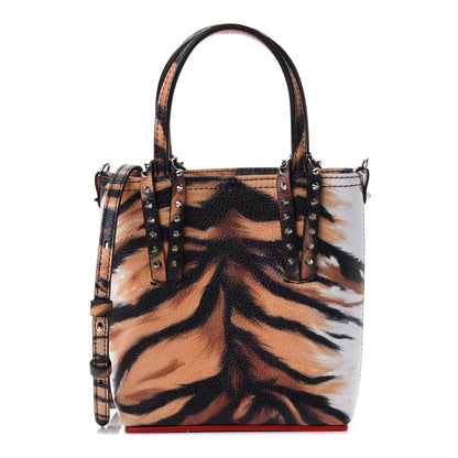 Christian Louboutin Calfskin Bengal Mini North South Cabata Tote Multicolor 1 of 4
