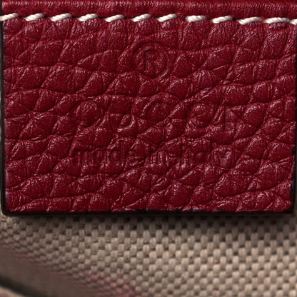 Gucci Grained Calfskin Kingsnake Print Drawstring Backpack Red 6 of 14