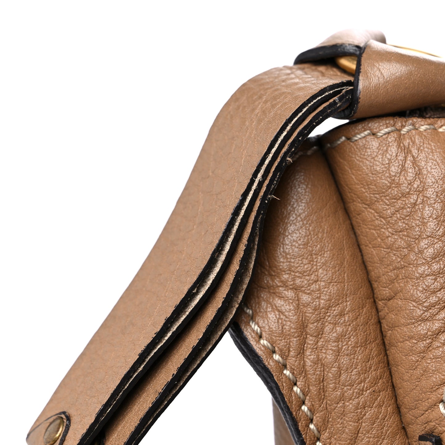 Calfskin Medium Marcie Satchel Nut
