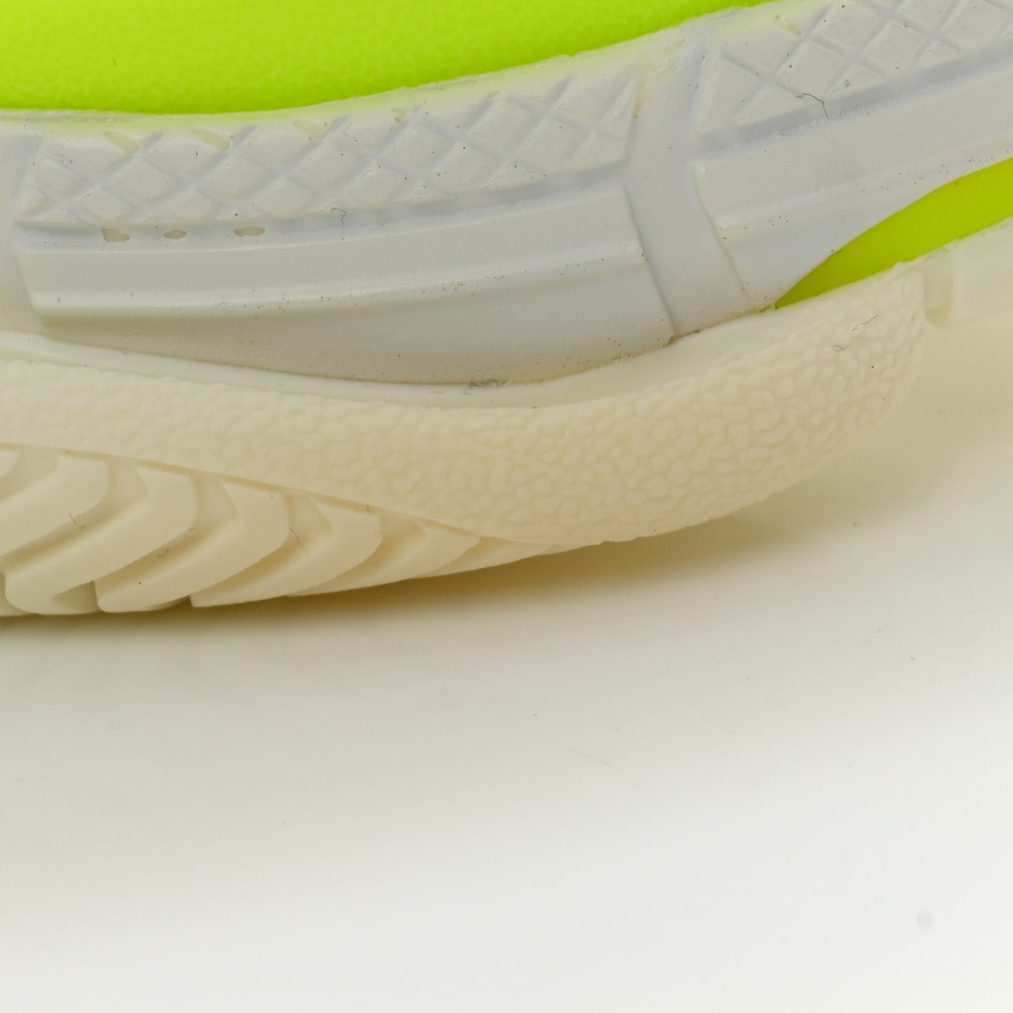 Fabric Mesh Womens Triple S Sneakers 37 Fluo Yellow White Grey