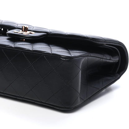 Chanel Lambskin Quilted Small Double Flap Black 8 of 8