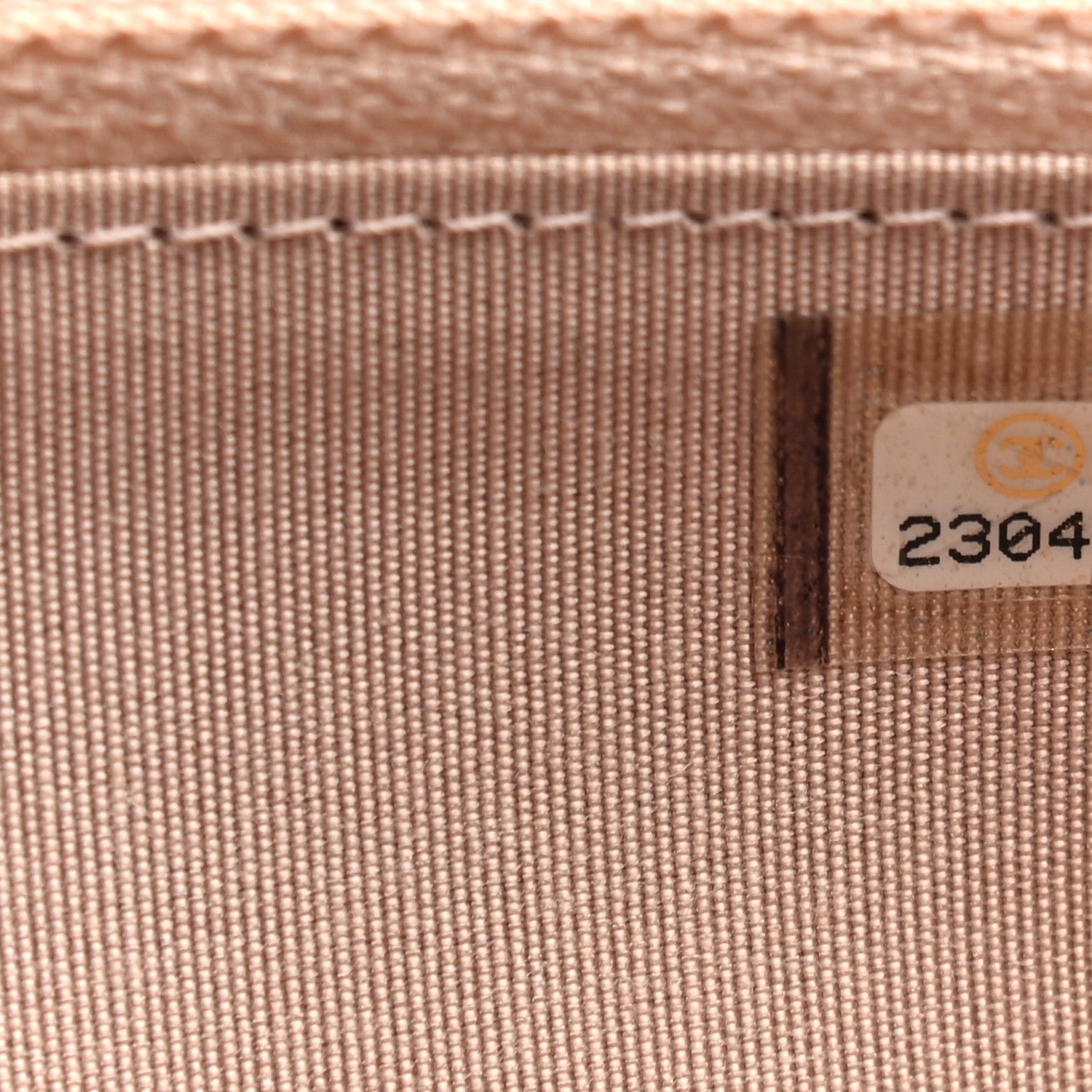Chanel Caviar Quilted Boy Small Zip Around Wallet Khaki 8 of 8