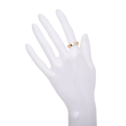 Cartier 18K Yellow Gold Diamond 4mm LOVE Wedding Band Ring 51 5.75 2 of 5