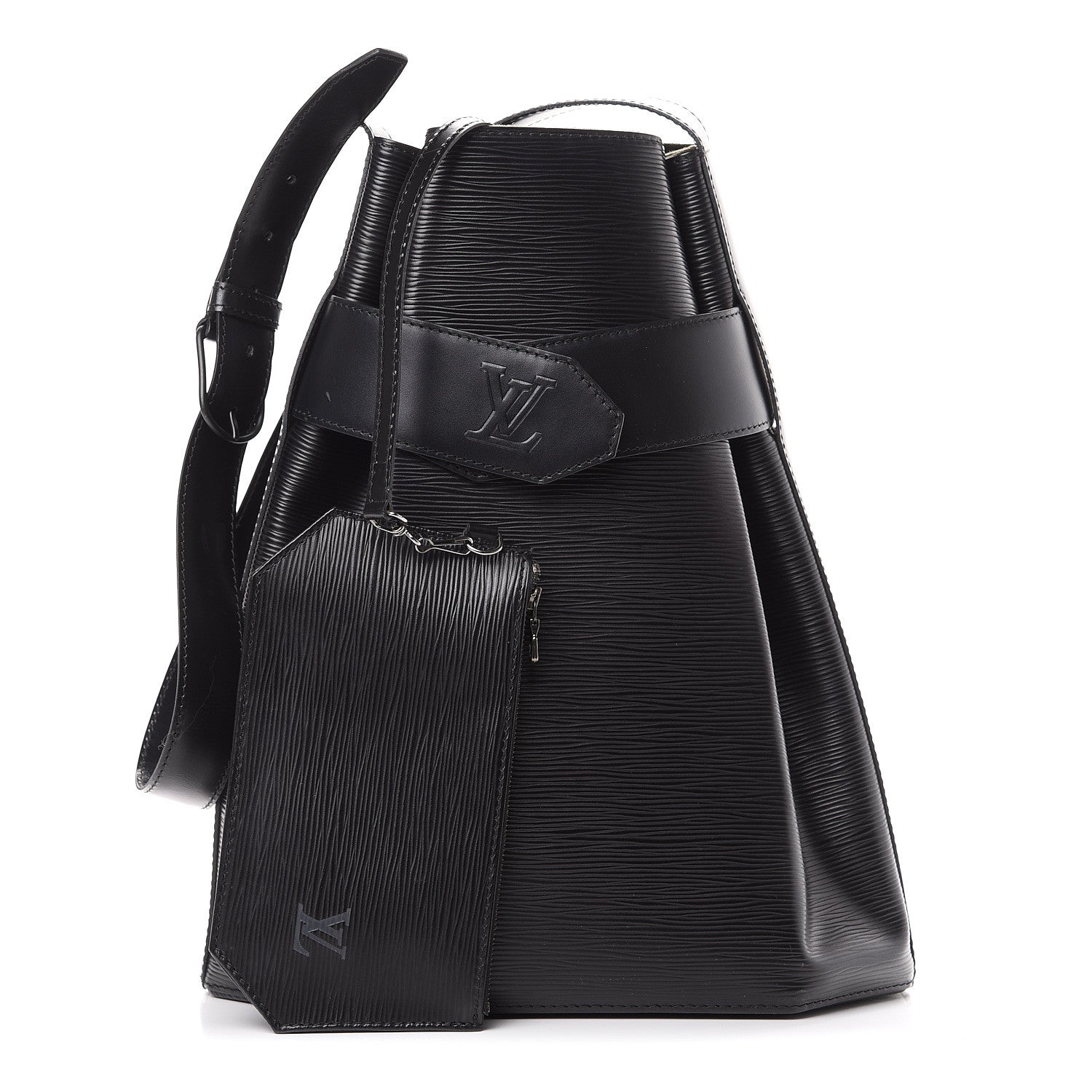 Louis Vuitton Epi Sac D'Epaule GM Black 1 of 14