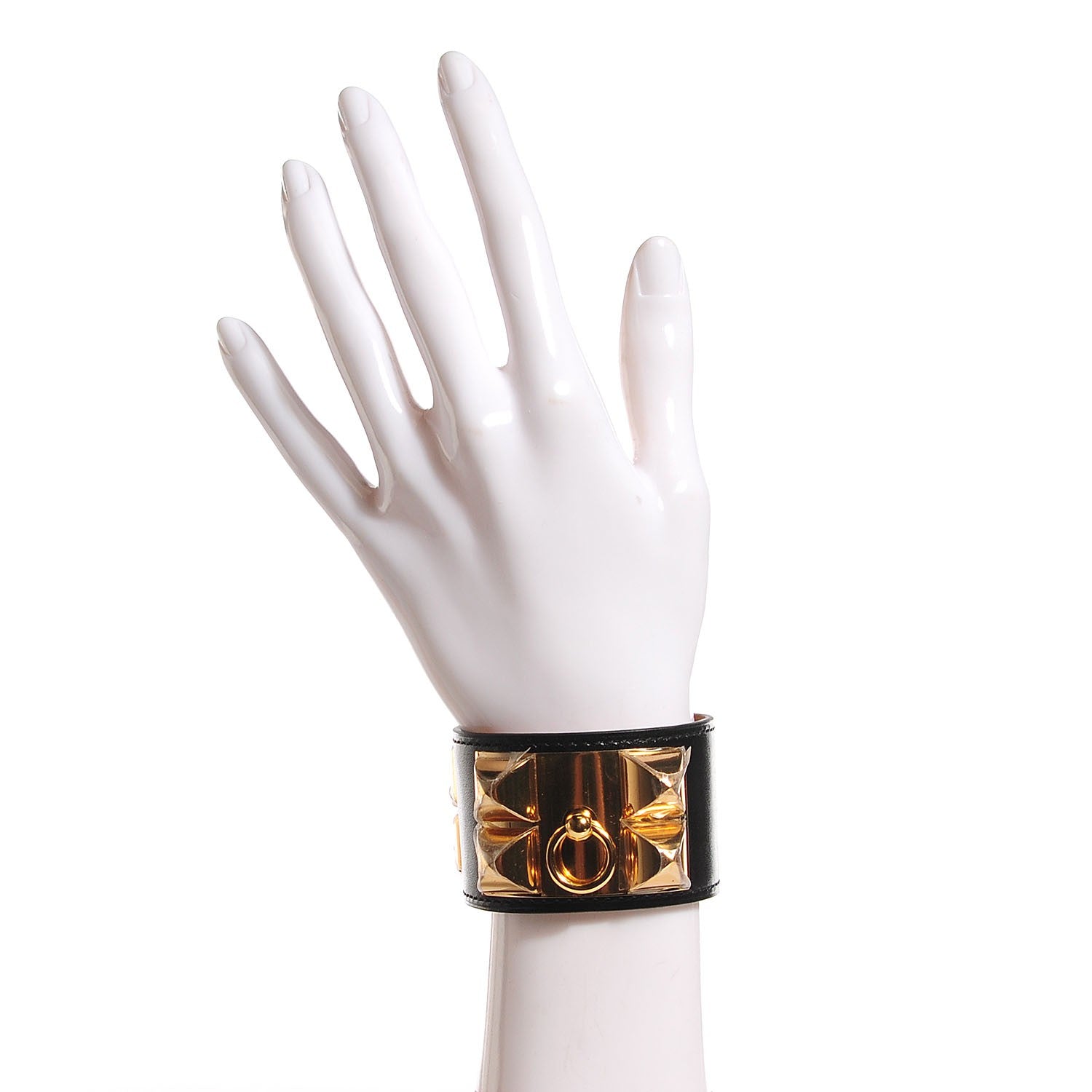 Hermes Chamonix Collier De Chien CDC Bracelet Small Black 2 of 6