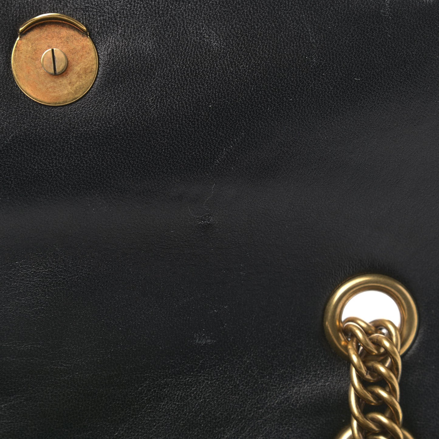 Satin Jacquard Logo Matelasse S BB Round Shoulder Bag Black