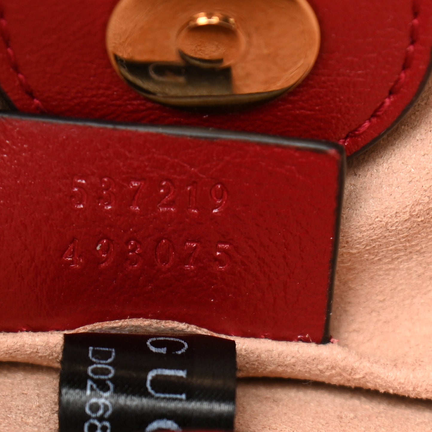 Calfskin Large Rajah Chain Tote Romantic Cherry