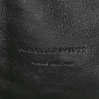 Saint Laurent Grain De Poudre Matelasse Monogram Mini Lou Camera Bag Black 7 of 10
