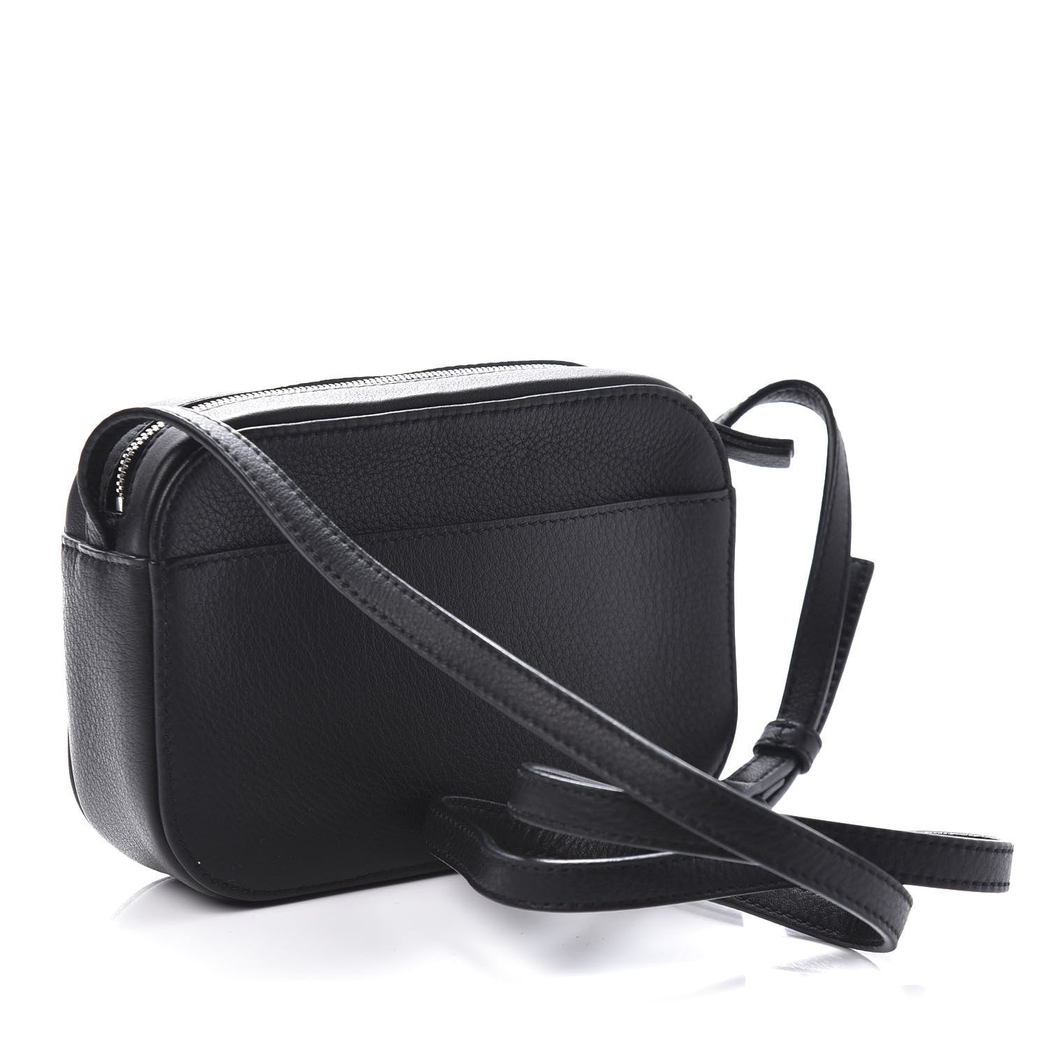 Balenciaga Calfskin You Are The World XS Everyday Camera Bag Black 3 of 9