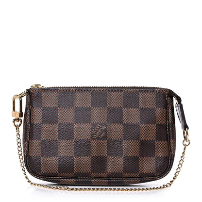 Louis Vuitton Damier Ebene Mini Pochette Accessories 1 of 13