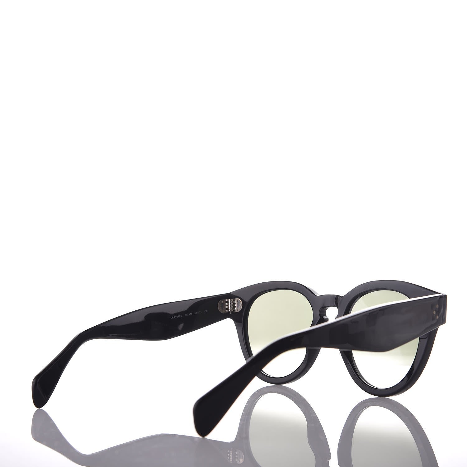 Celine Thin Preppy Sunglasses CL 41049/S Black 3 of 7