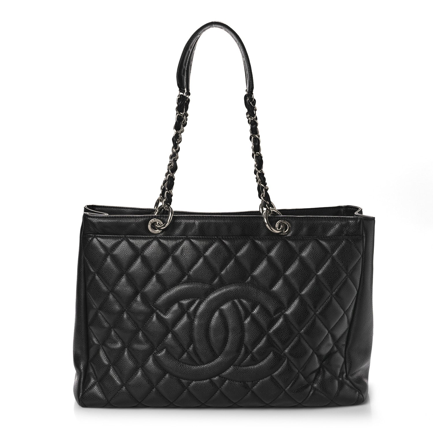 Chanel Caviar Quilted Shopping Tote Black 1 of 10