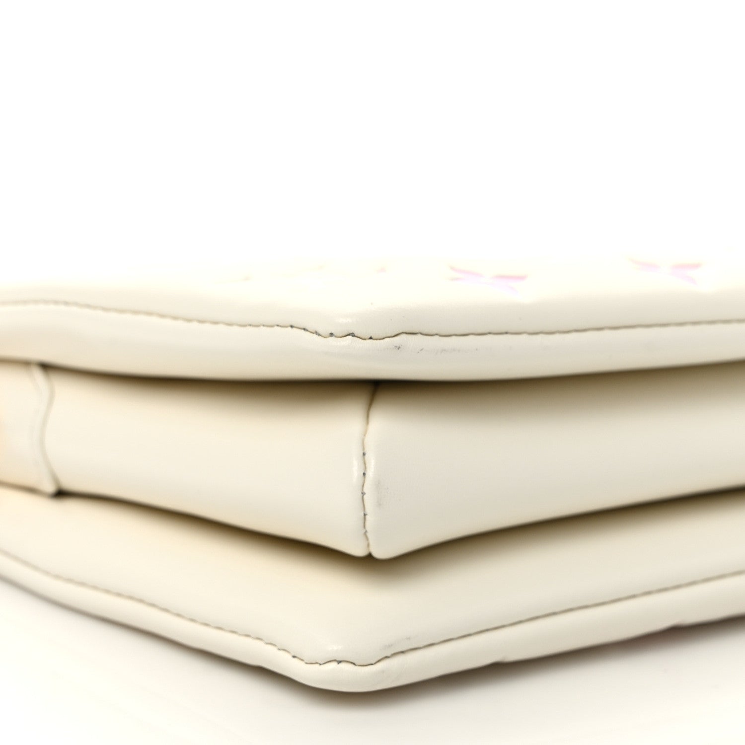 Louis Vuitton Lambskin Monogram Embossed Coussin BB Quartz Multicolor 7 of 9