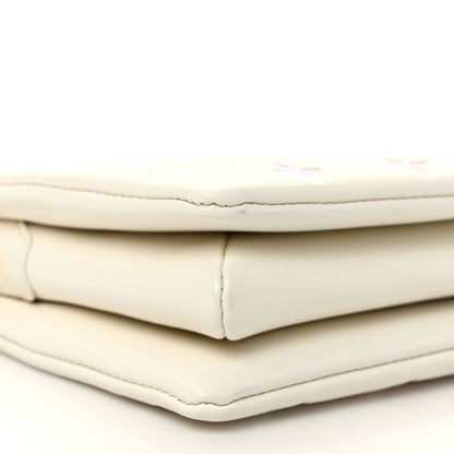 Louis Vuitton Lambskin Monogram Embossed Coussin BB Quartz Multicolor 7 of 9
