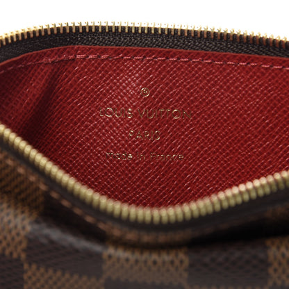 Louis Vuitton Damier Ebene Recto Verso Card Holder Red 6 of 8