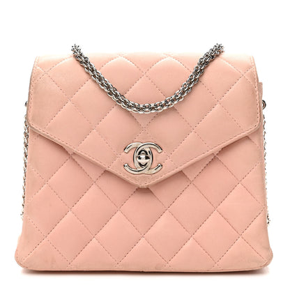 Chanel Lambskin Quilted Mini Flap Pink 1 of 15