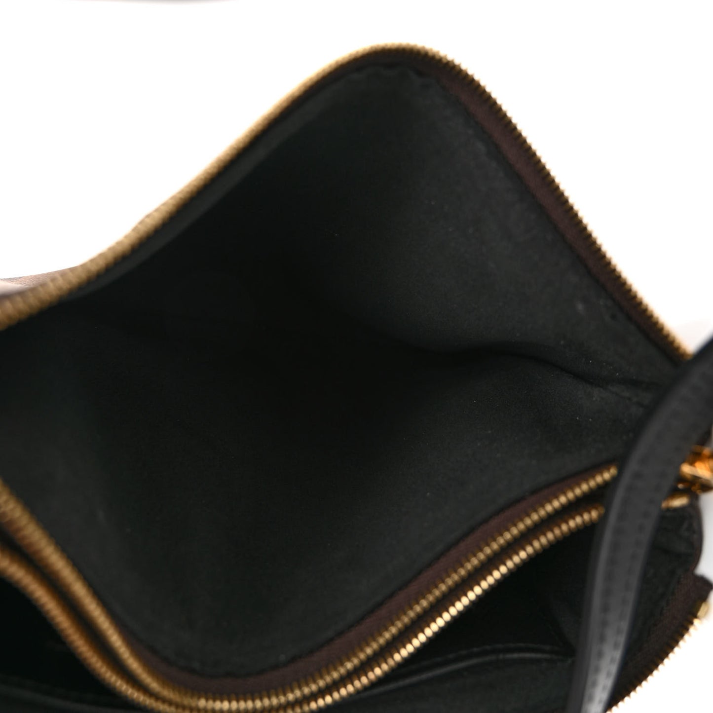Reverse Monogram Giant Double Zip Pochette