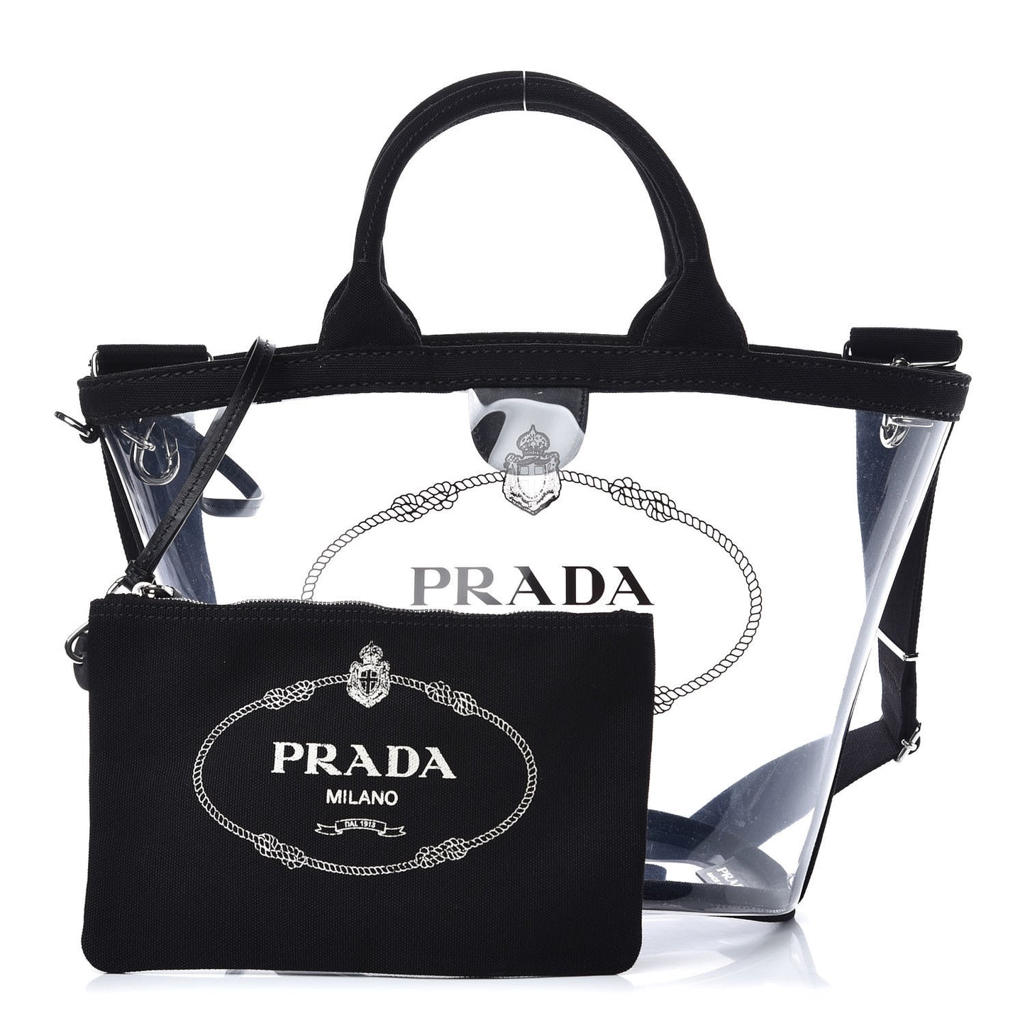 Plexiglass Canapa Small Shopper Tote Black