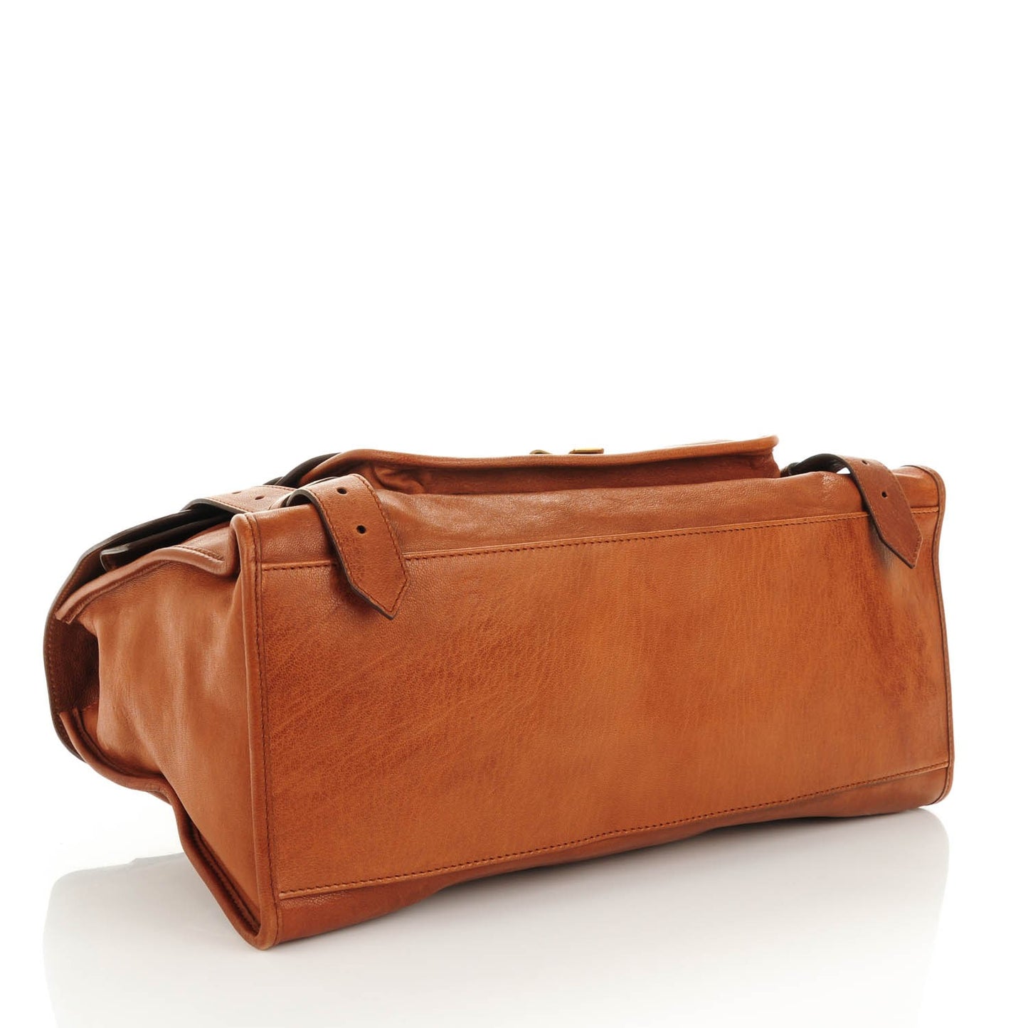 Lambskin PS1 Small Keep All Saddle