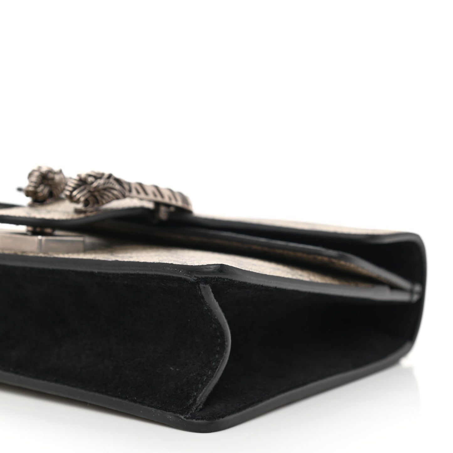 GG Supreme Monogram Mini Dionysus Shoulder Bag Black