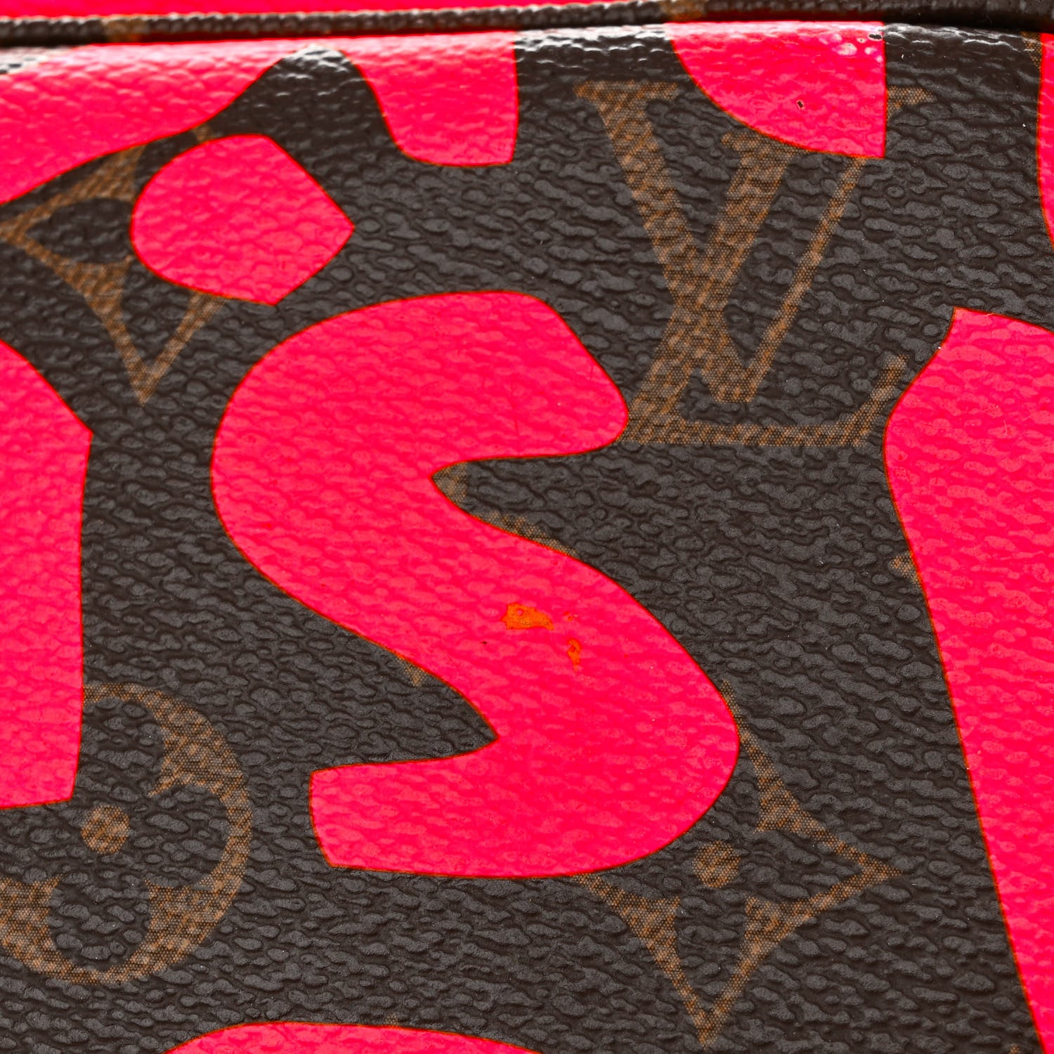 Louis Vuitton Monogram Graffiti Neverfull GM Fuchsia 18 of 19