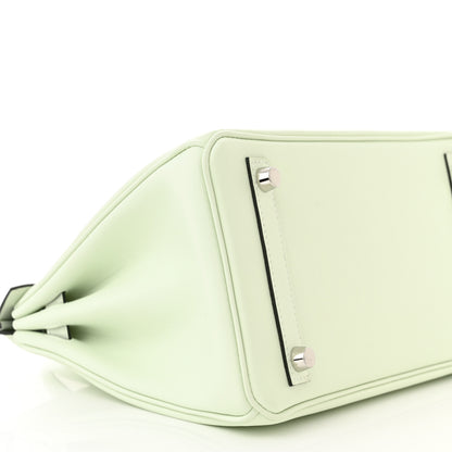Hermes Swift Birkin 25 Vert Fizz 9 of 11
