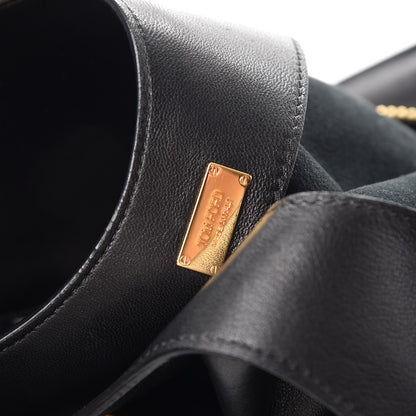 Tom Ford Ramskin Large Alix Padlock Zip Shoulder Bag Black 8 of 10