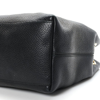 Gucci Pebbled Calfskin Medium Soho Chain Shoulder Bag Black 9 of 9