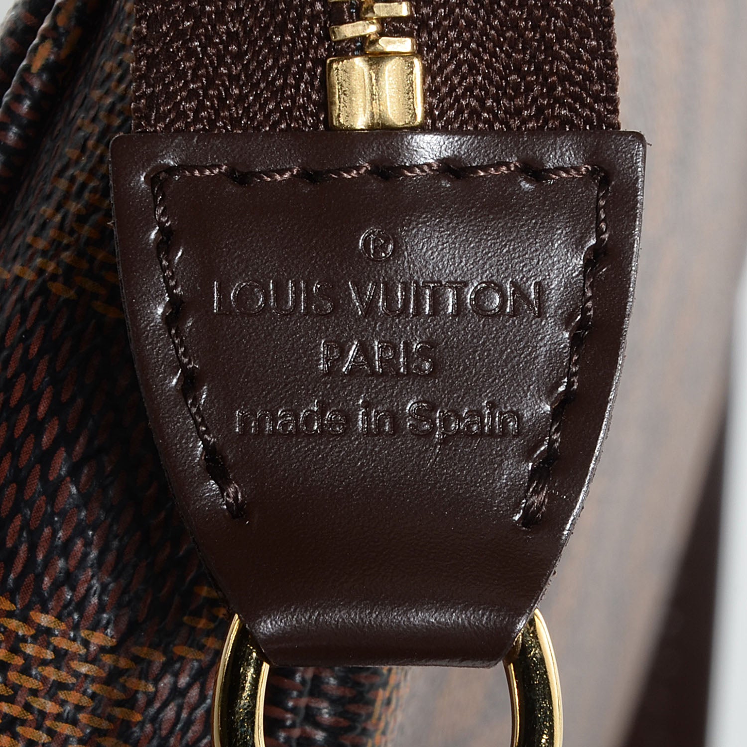 Louis Vuitton Damier Ebene Pochette Accessories NM 6 of 6