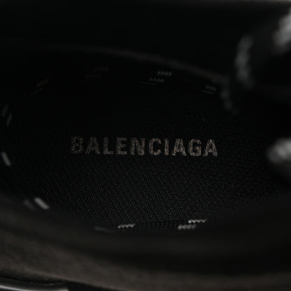 Balenciaga Recycled Knit Bi-Color Sole Womens Speed Lace Up Sneakers 36 Black White 7 of 8