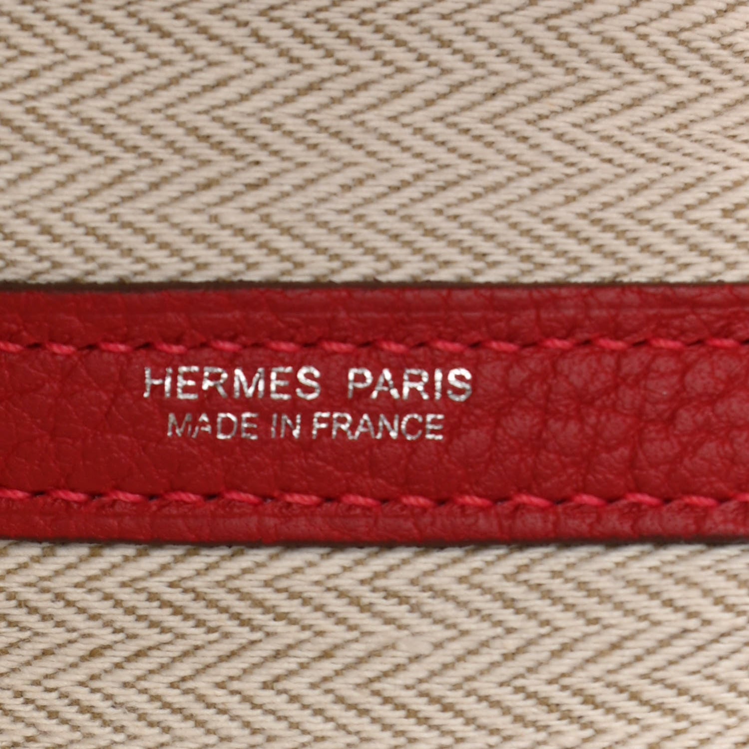 Hermes Negonda Garden Party 36 MM Rouge Piment 5 of 10