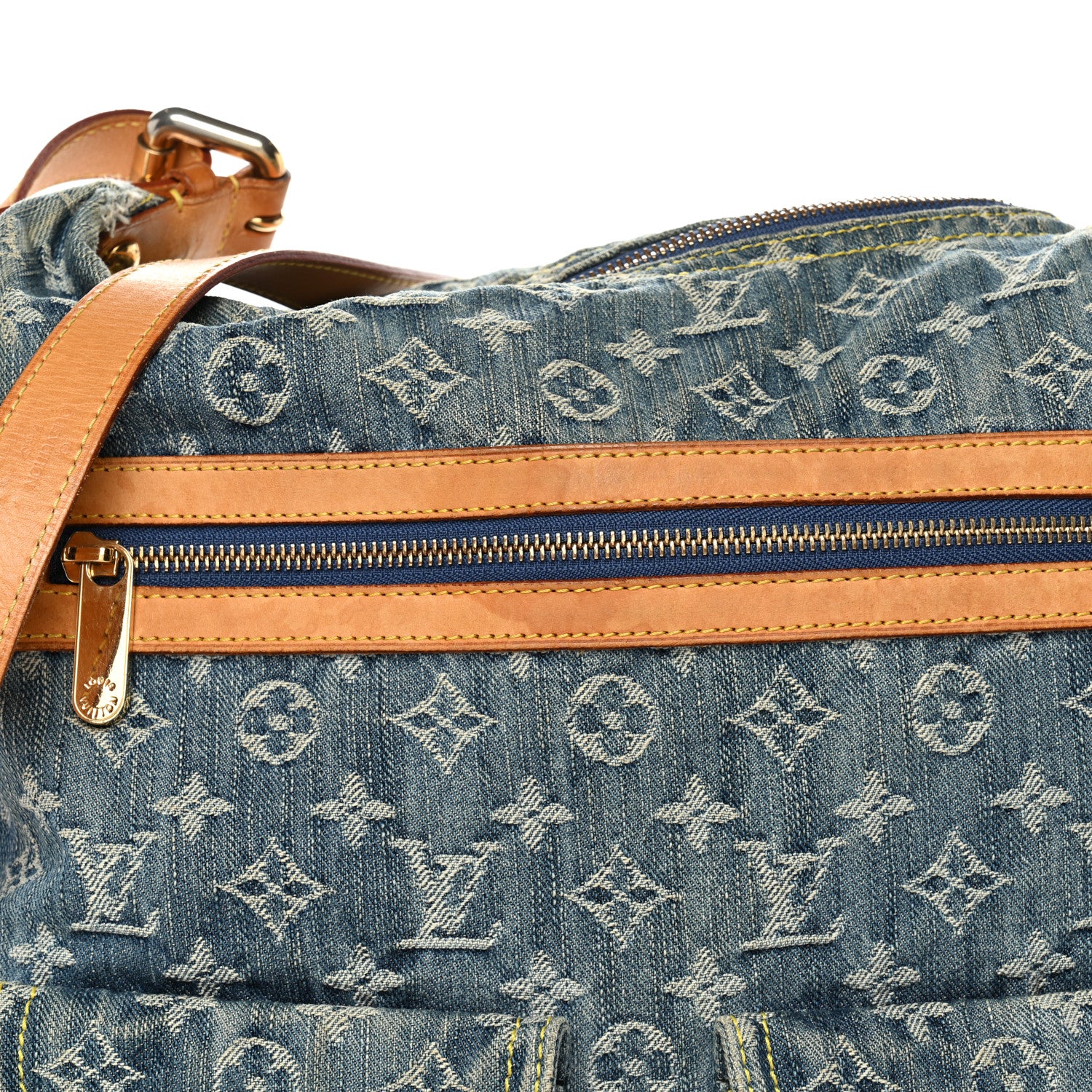 Louis Vuitton Denim Baggy GM Blue 7 of 12