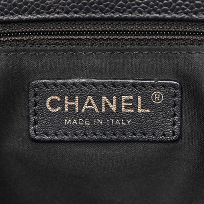 Chanel Caviar Quilted Grand Shopping Tote GST Black 6 of 11